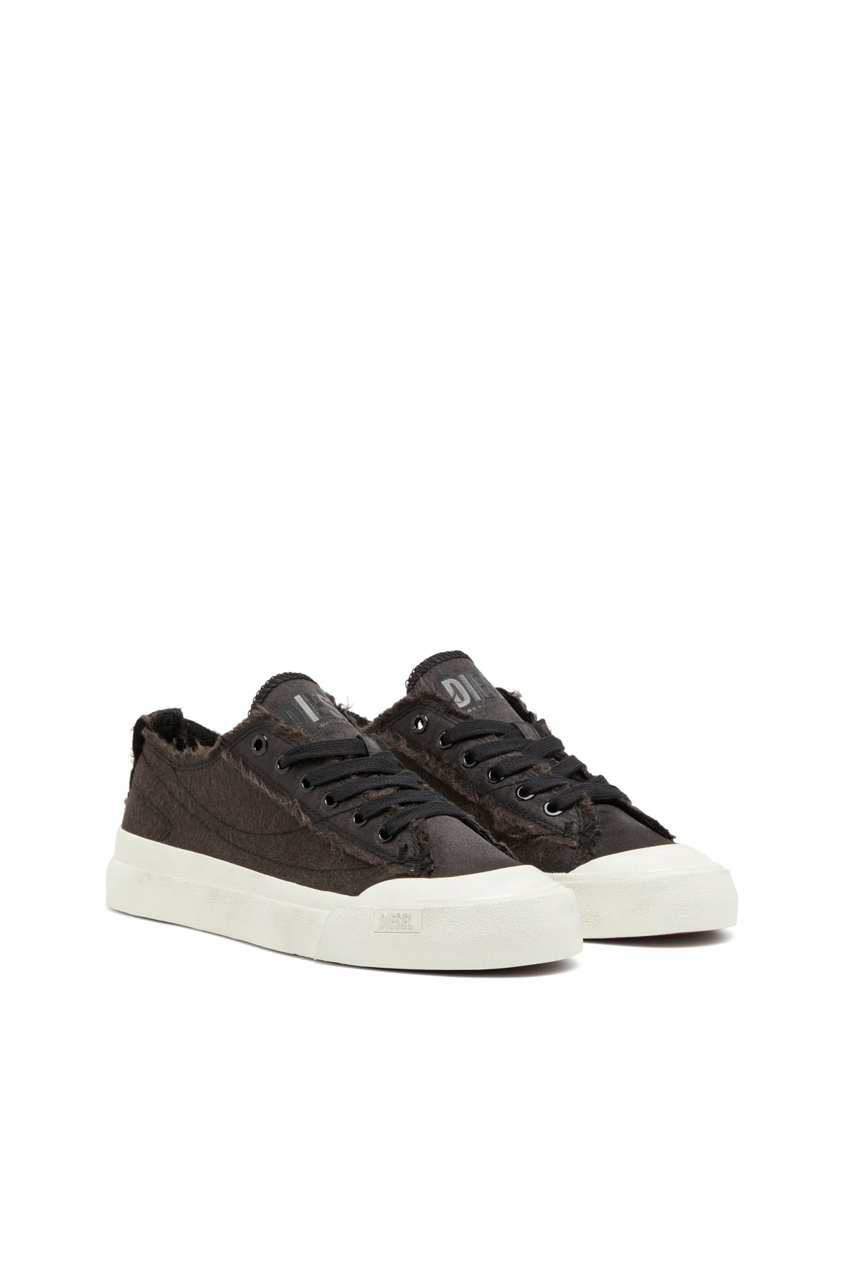 Diesel S-Athos Low-Sneakers in distressed satin - Sneakers Womens
