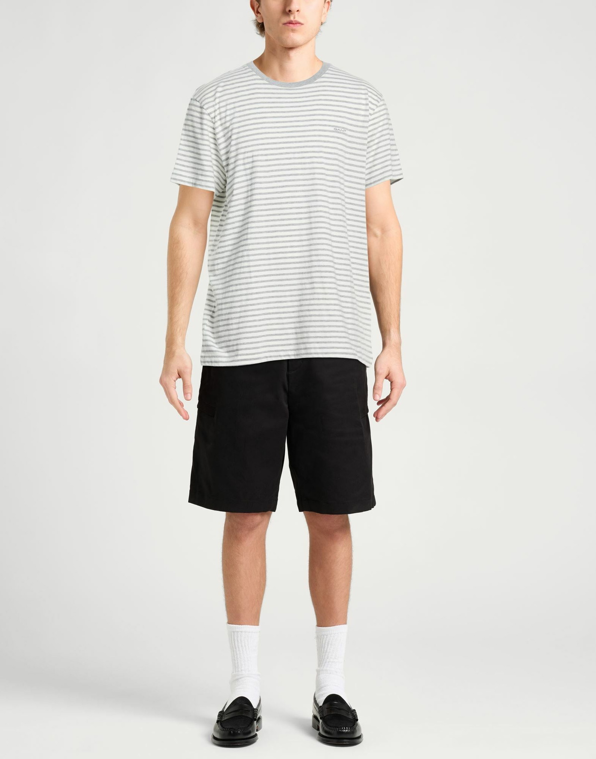 Gant Mens T-shirt Light in Grey