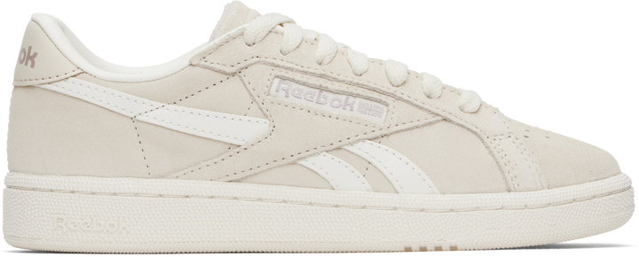 Photo: Reebok Classics Taupe Club C Grounds UK Sneakers