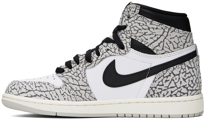 new jordans gray and white