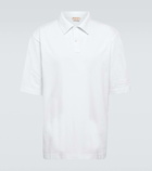 Marni Oversized cotton jersey polo shirt