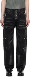 Thug Club Black Leave A Trace Jeans