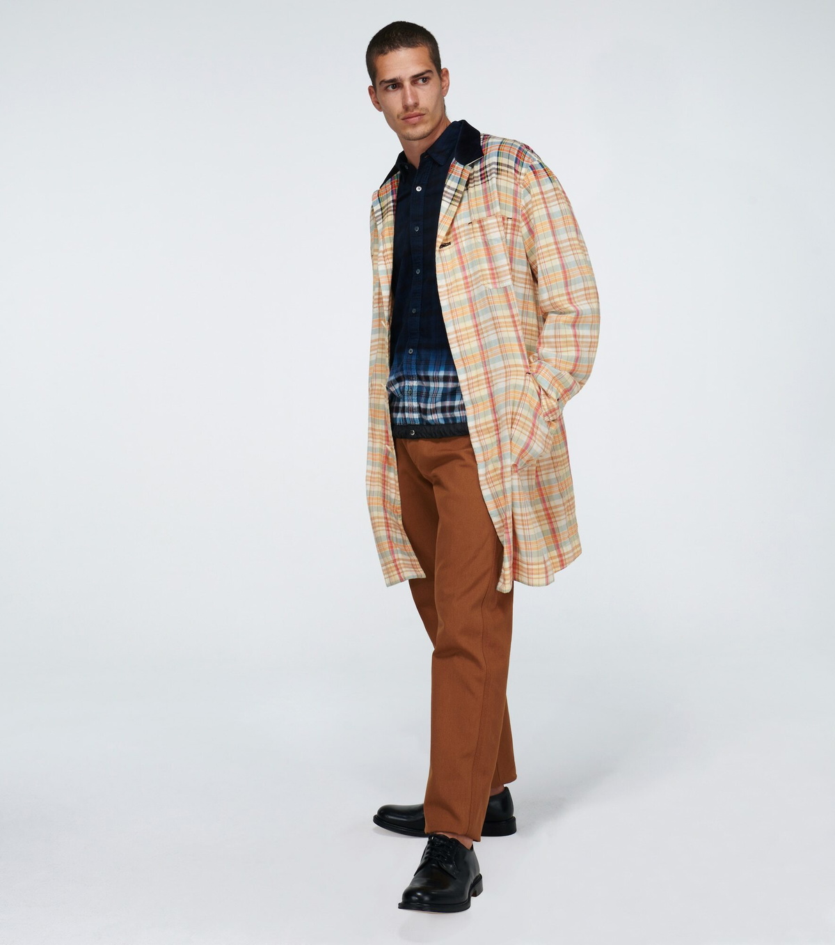 Sacai - Madras checked coat Sacai Sacai - Madras checked coat Sacai