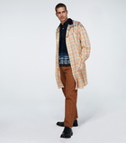 Sacai - Madras checked coat