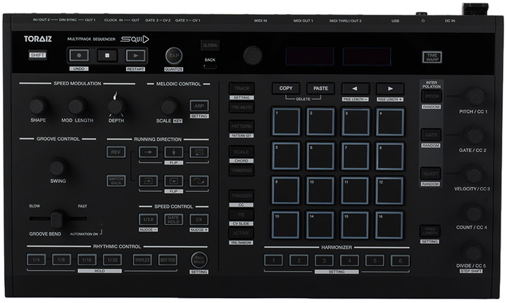 Photo: Pioneer DJ Black Toraiz Squid Multitrack Sequencer