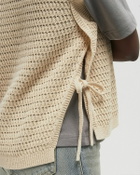 ØLÅF OPEN KNIT VEST White Women