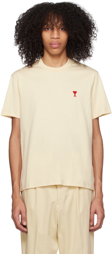 Photo: AMI Paris Beige Ami de Cœur T-Shirt