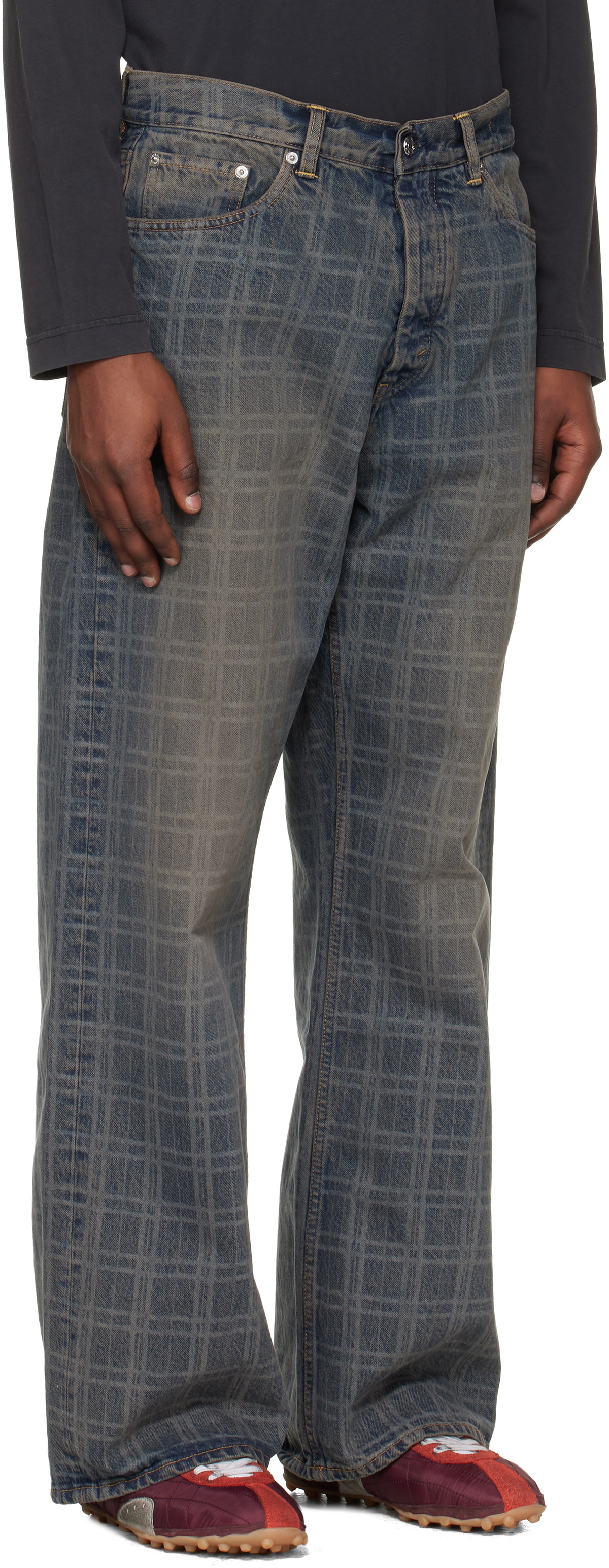HOPE Blue Loose-Fit Jeans