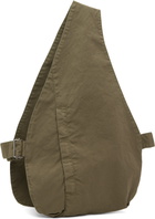 Dries Van Noten Khaki One Shoulder Vest Bag