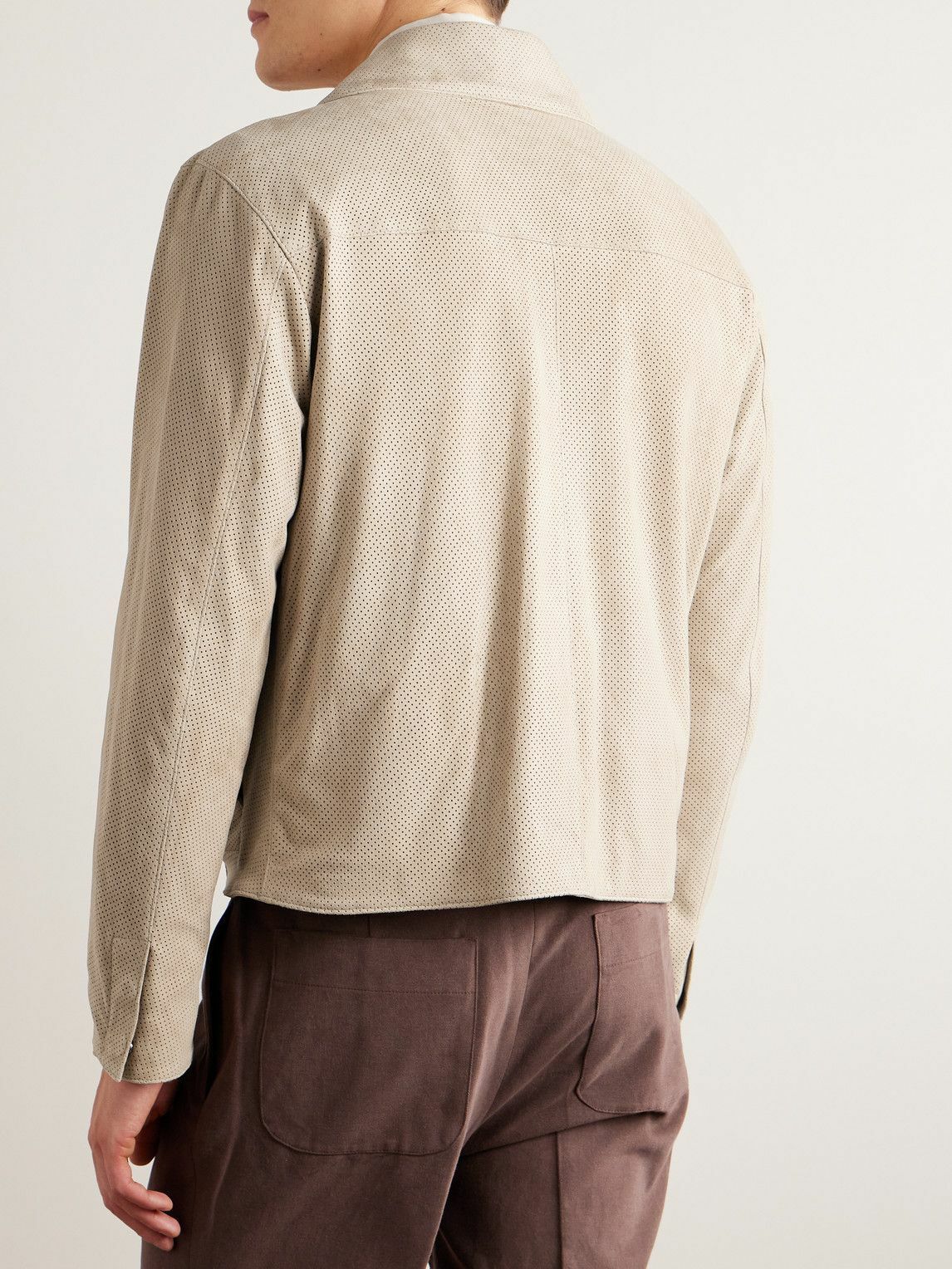 Ruffa Jacket Soft Suede
