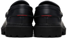 Hugo Black Lug Loafers