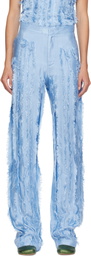 Edward Cuming Blue Scratch The Itch Trousers