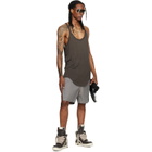 Rick Owens Gray Tower Pony Tank Top