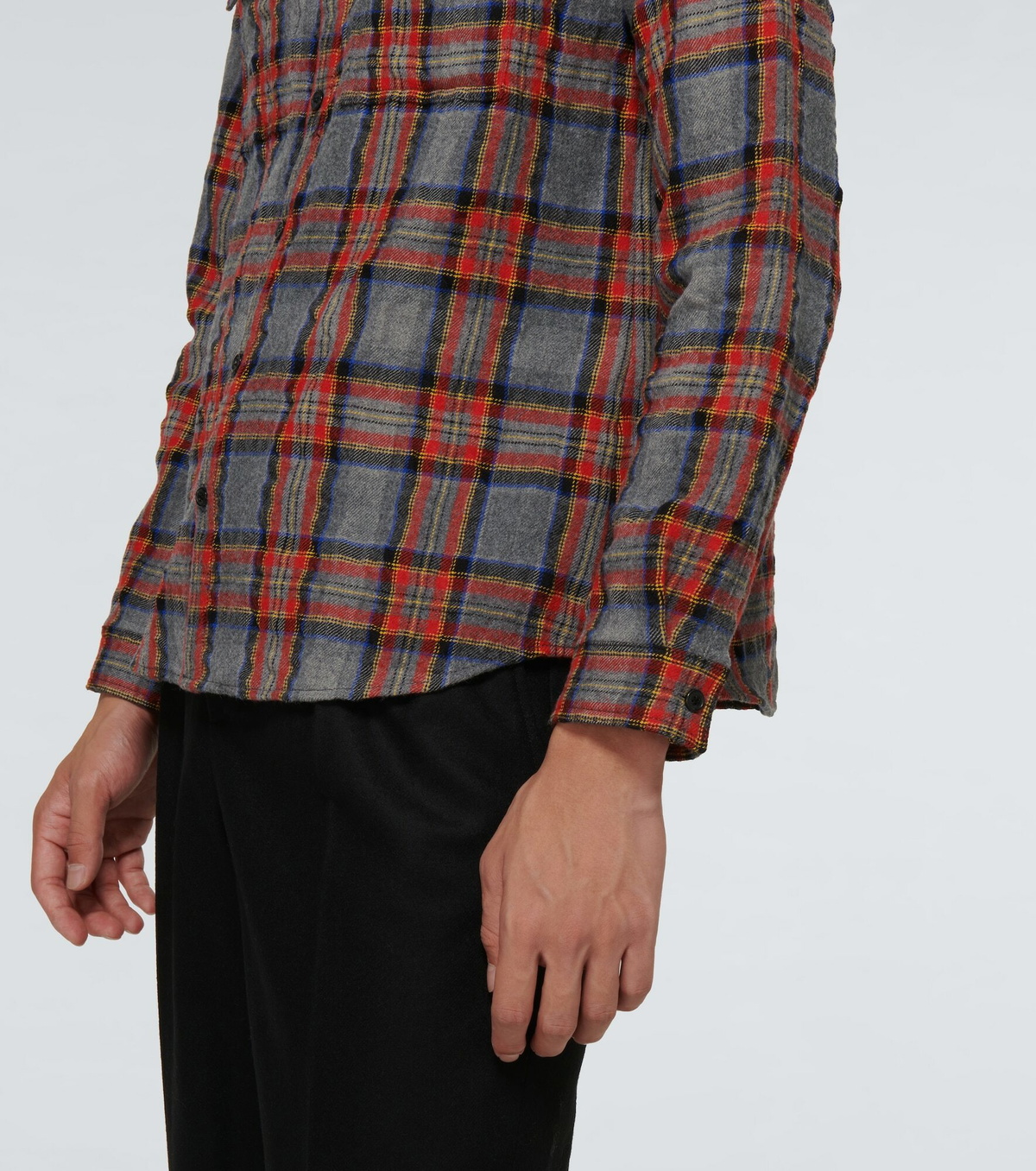 Saint Laurent - Western checked shirt Saint Laurent Saint Laurent - Western checked shirt Saint Laurent