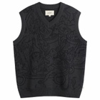Heresy Men's Hades Vest in Charcoal