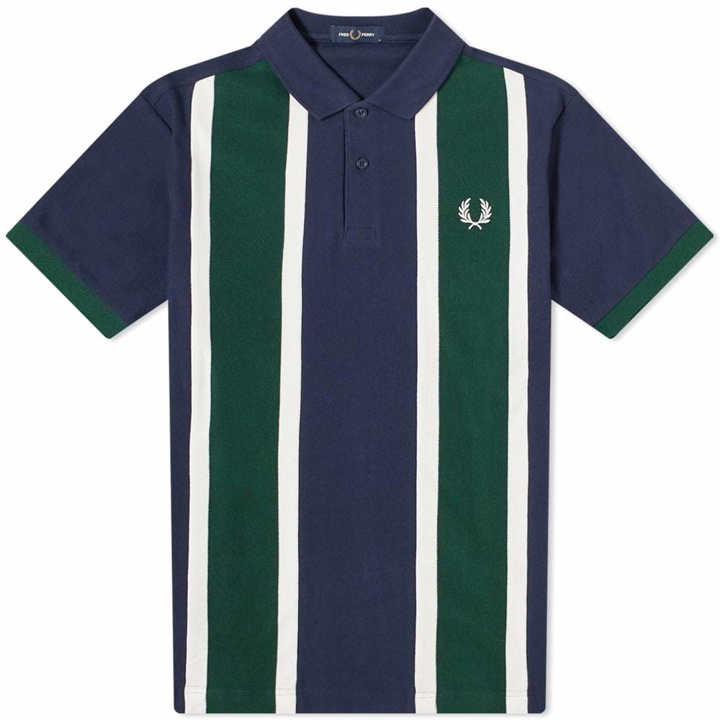 Photo: Fred Perry Authentic Vertical Strip Polo Shirt