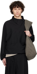 pet-tree-kor Black Erosion Pullover Jacket