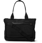 Master-Piece - Rebirth Project Leather-Trimmed Nylon Messenger Bag - Black
