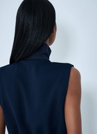 Miu Miu Sleeveless High-Neck Crop Top