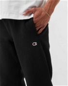 Champion Reverse Weave Elastic Cuff Pants Black - Mens - Sweatpants