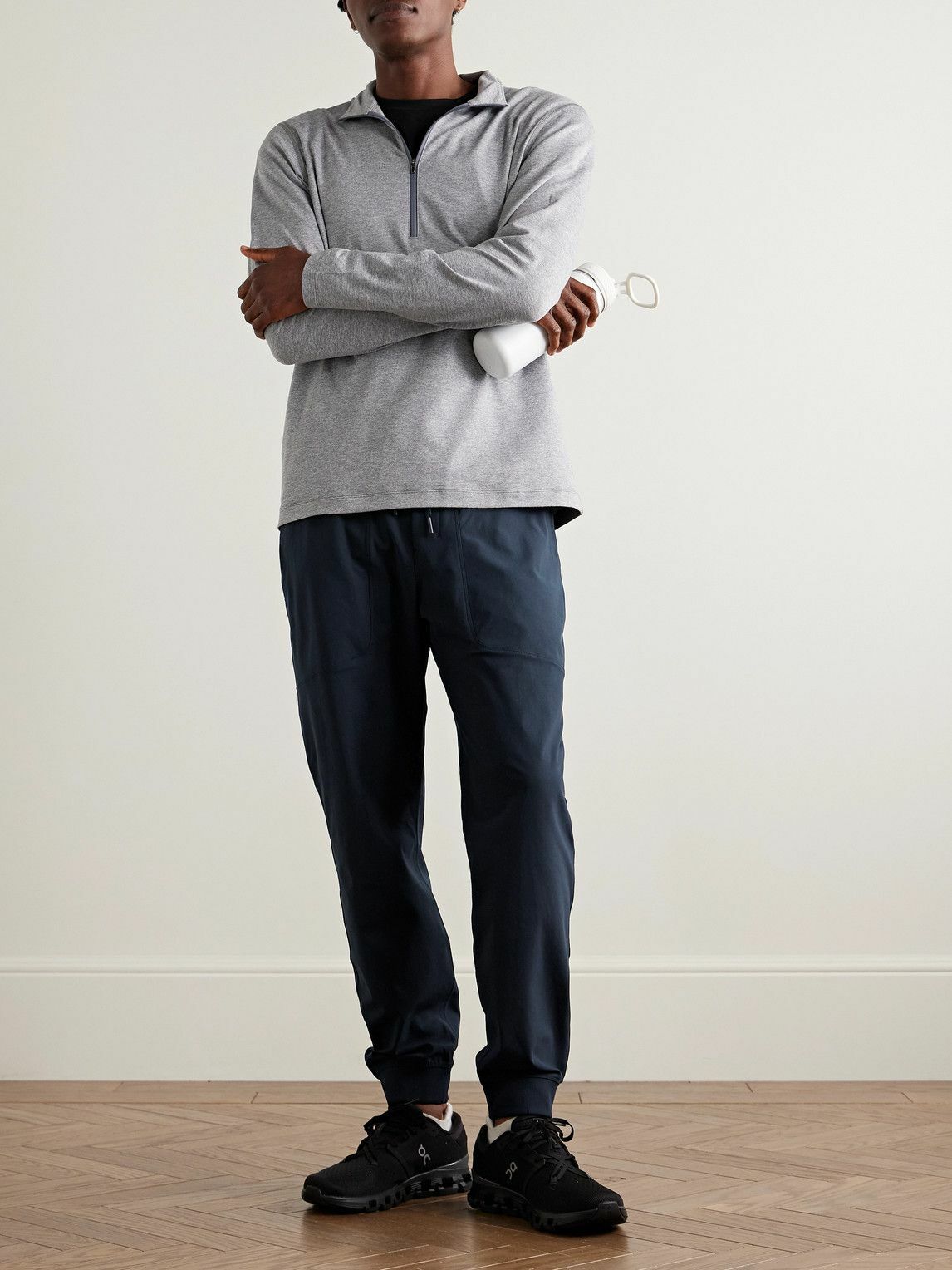 Lululemon - ABC Tapered Warpstreme™ Drawstring Trousers - Blue