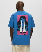 By Parra Fucking Fork T Shirt Blue - Mens - Shortsleeves