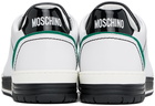 Moschino White & Black Streetball Sneakers