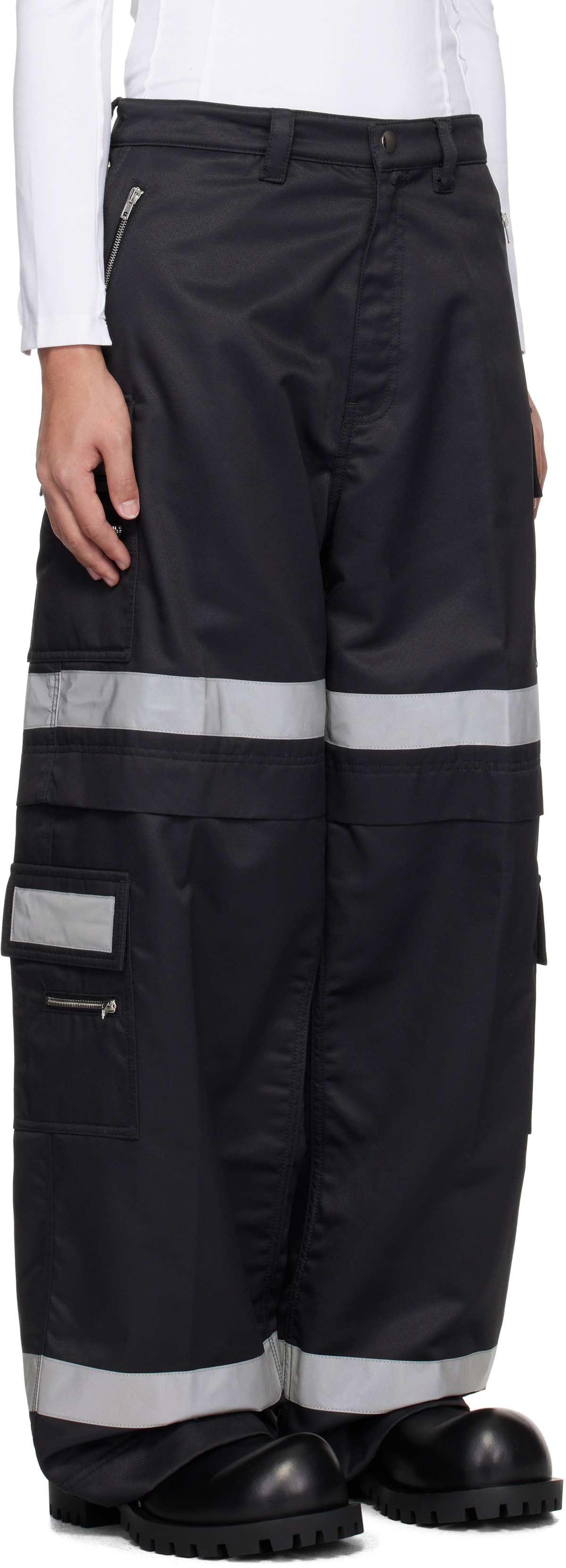 VETEMENTS Black Workwear Cargo Pants