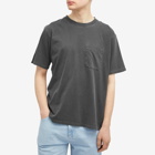 Dickies Men's Garment Dyed Pocket T-Shirt in Black