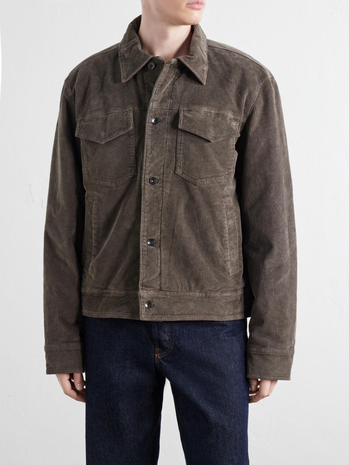 Rag & Bone - Stretch-Cotton Corduroy Jacket - Brown