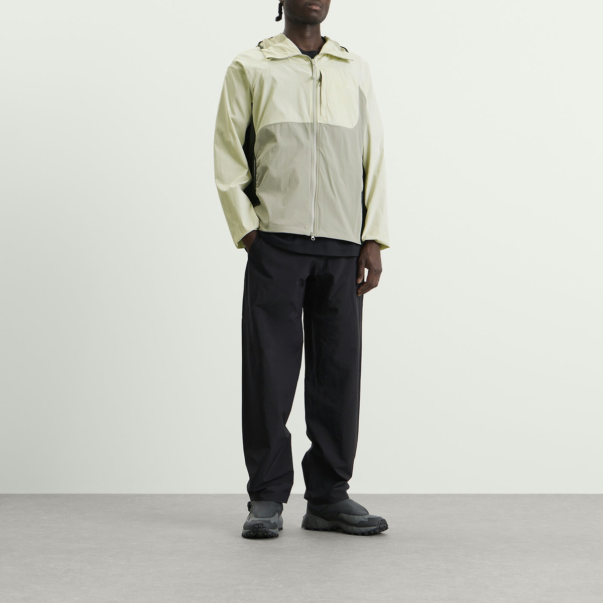 Nike Men's ACG Five Towers Backpack Jacket in Sea Glass/Spruce Fog// Summit White