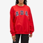 Adanola Women's ADA Oversized Sweatshirt in Red
