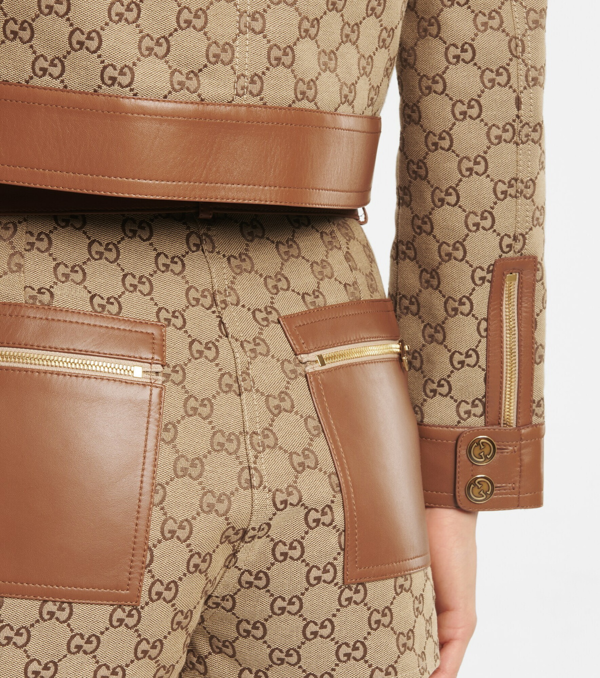 Gucci Green Shorts - Leather & Faux Leather Shorts Women