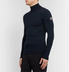 Fusalp - Ceillac Slim-Fit Ribbed-Knit Rollneck Ski Sweater - Blue