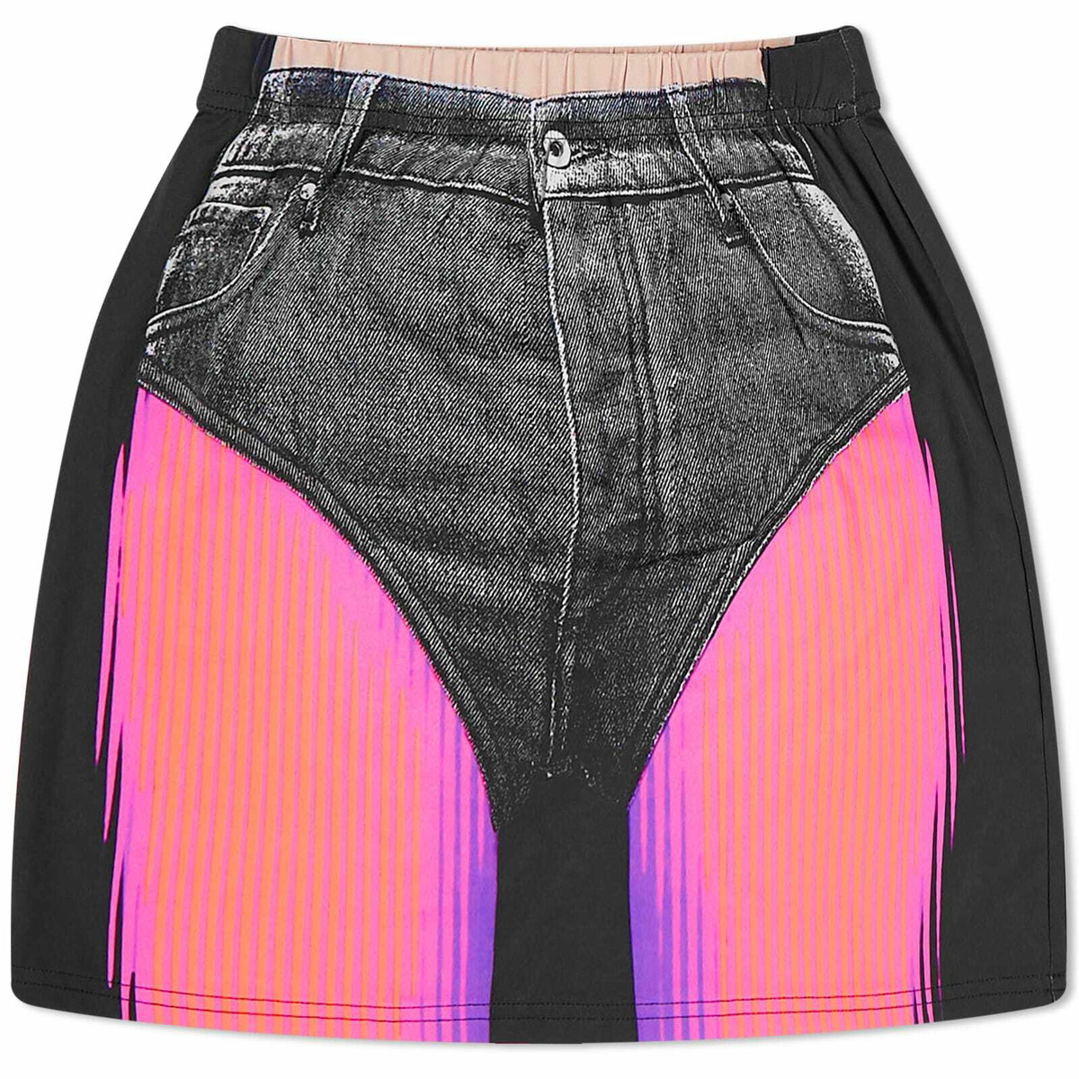 Y-Project Women's x Jean Paul Gaultier Trompe L'Oeil Janty Mini