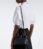 Prada Prada Buckle Small leather top-handle bag