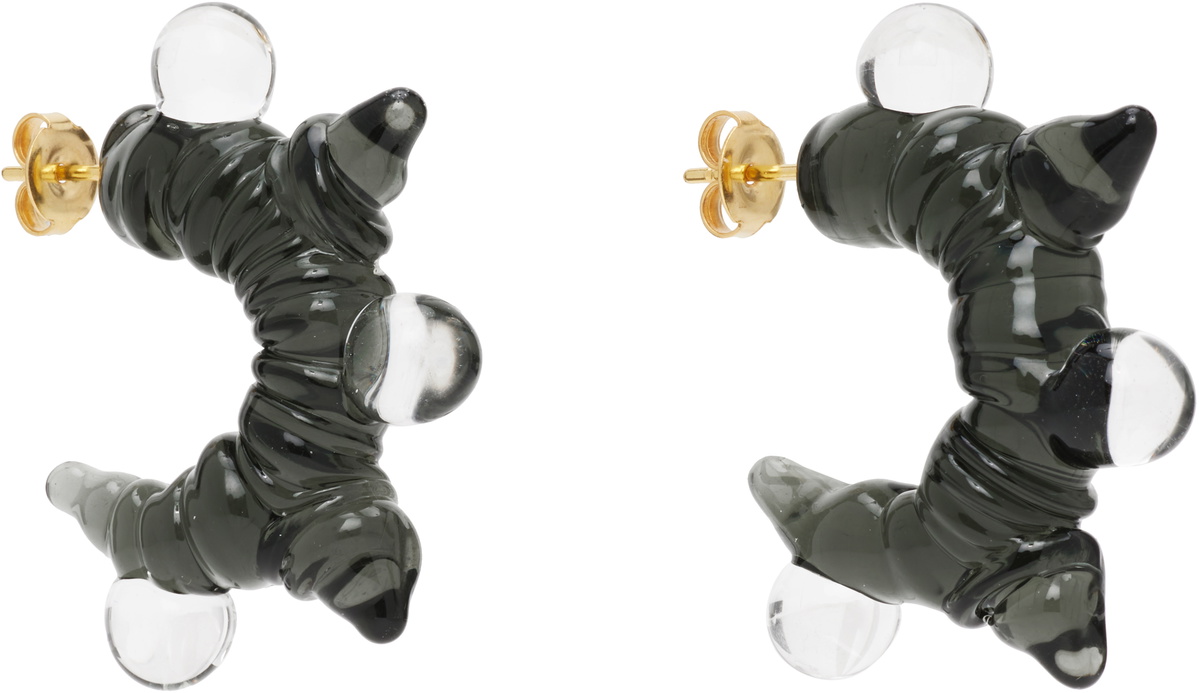 LEVENS JEWELS Spike Hoop Earrings