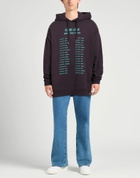 Versace Jeans Couture Mens Sweatshirt Plum