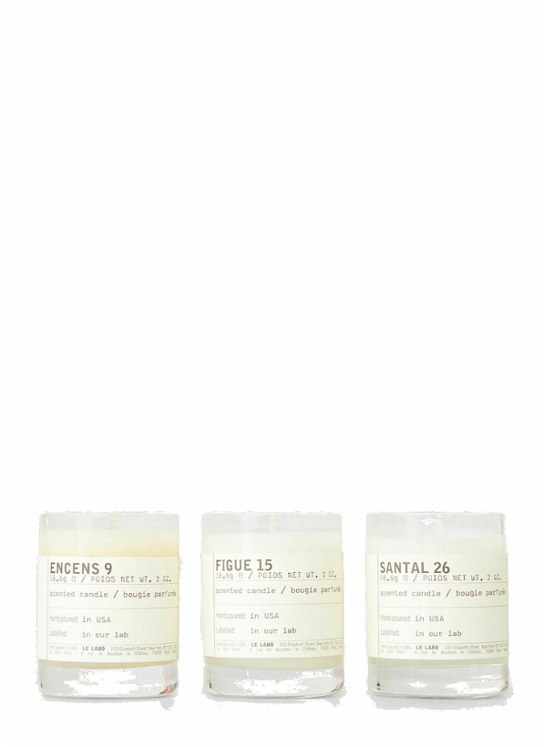 Photo: Le Labo - Set Of Three Candle Discovery Set each 56.6g