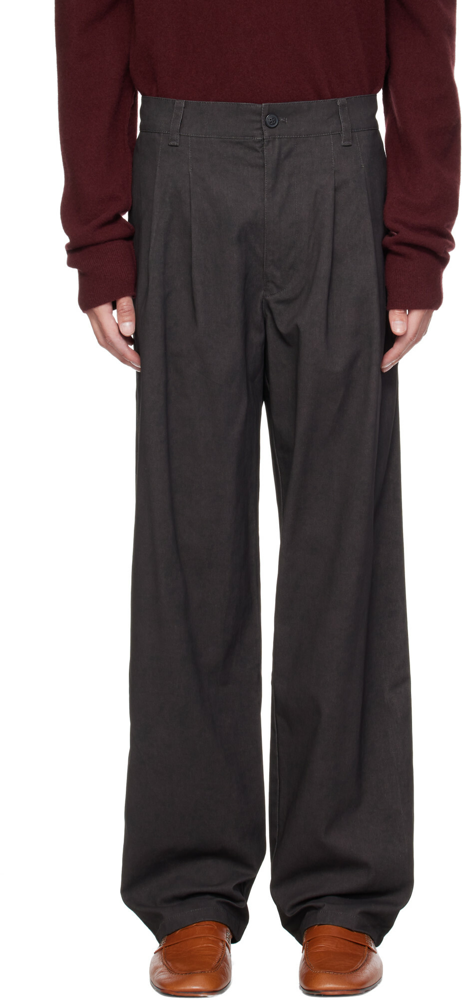Isabel Marant Gray Yostin Trousers