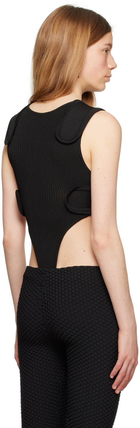 BEVZA Black Bronik Bodysuit