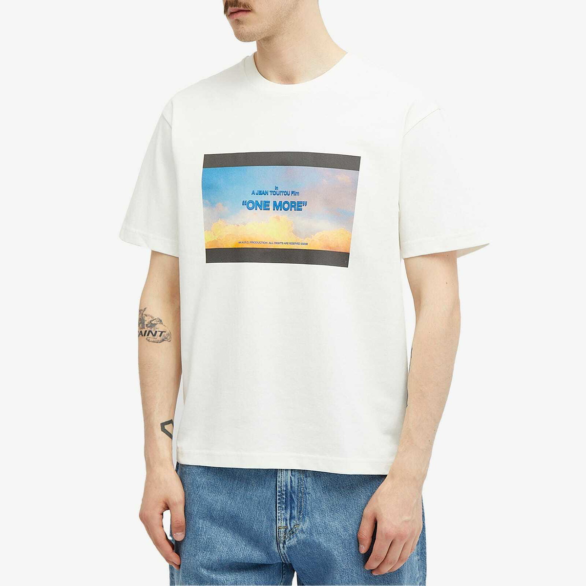 A.P.C. Men's Leo T-Shirt in White A.P.C.