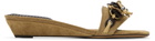 Isabel Marant Tan Iela Heeled Sandals
