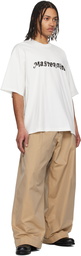mastermind JAPAN White Boxy 'Destiny' T-shirt