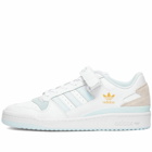 Adidas Men's Forum Low Sneakers in White/Almost Blue