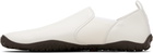 LEMAIRE White Vibram Glove Slip On Leather Sneakers