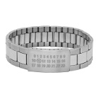 Maison Margiela Silver Watch Strap Bracelet