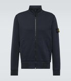 Stone Island Logo cotton jersey sweatshirt