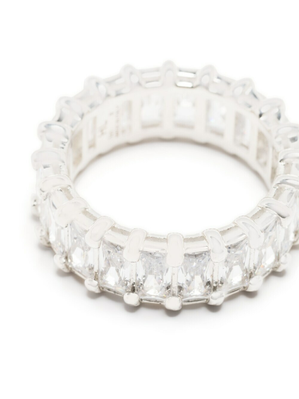 HATTON LABS Baguette Eternity Ring 新品 HATTON LABS - BAGUETTE ETERNITY RING PINK – LABSTORE LONDON