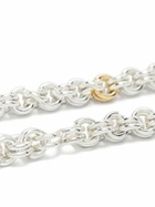OUIE 14K Yellow Gold And Sterling Silver Keyring Necklace